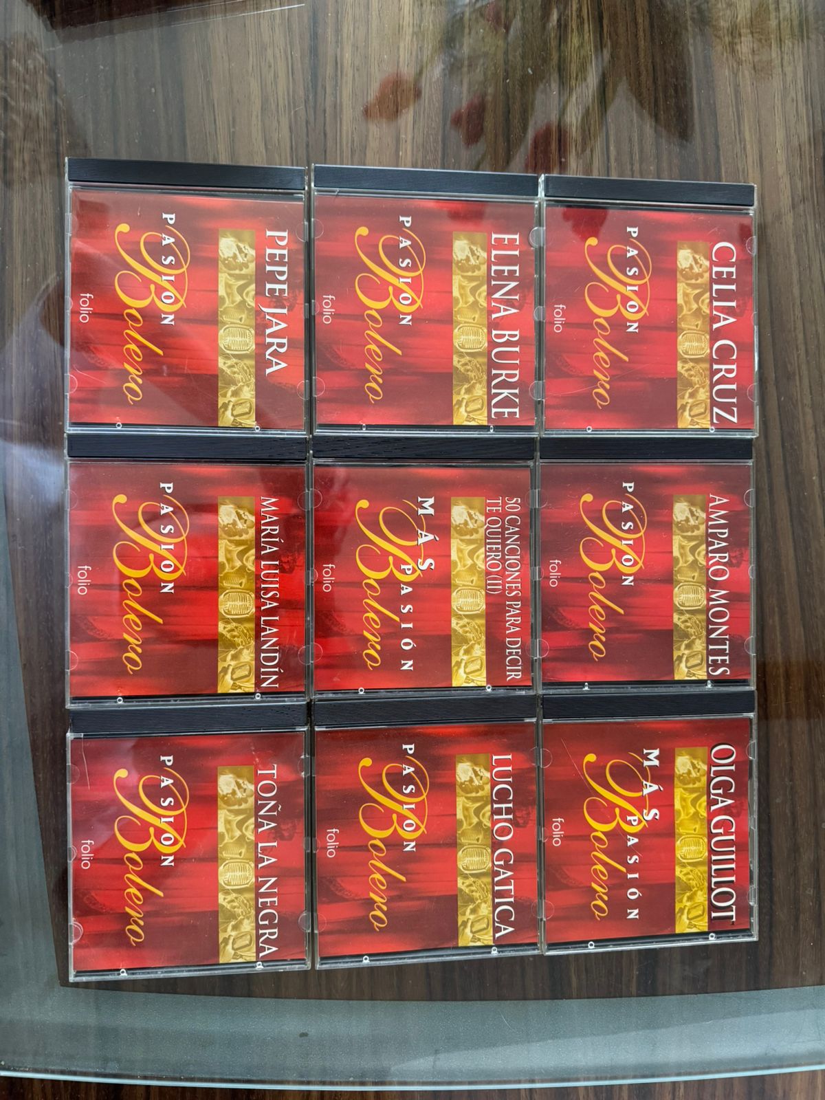 coleccion clasica de 37 CDS de bolero