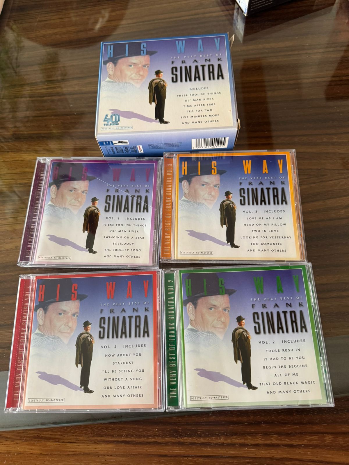 4 CD ORIGINALES de Frank sinatra