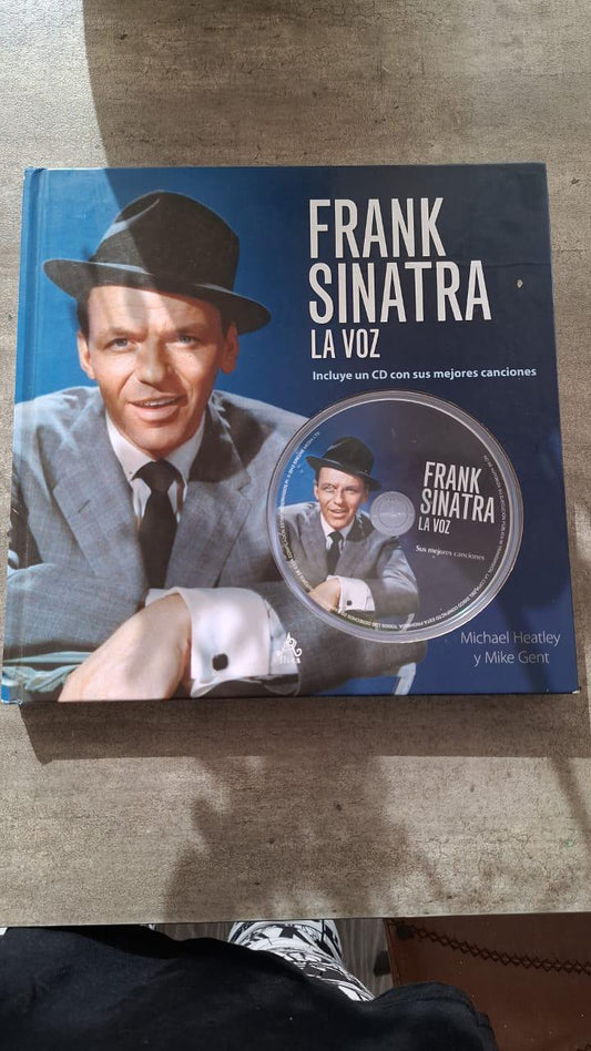 libro con disco original de Frank Sinatra