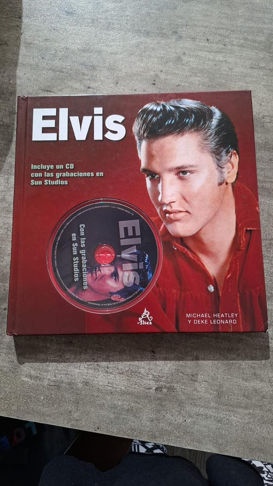 libro de Elvis Presley original con disco