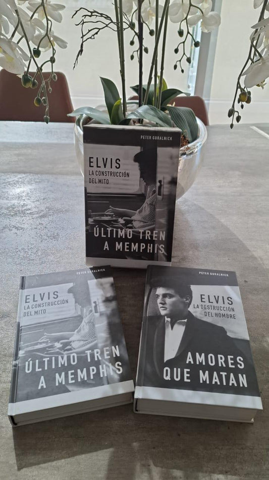 3 Libros De Elvis Presley  ORIGINALES!