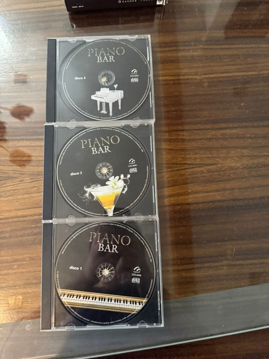 3 CD de piano bar originales